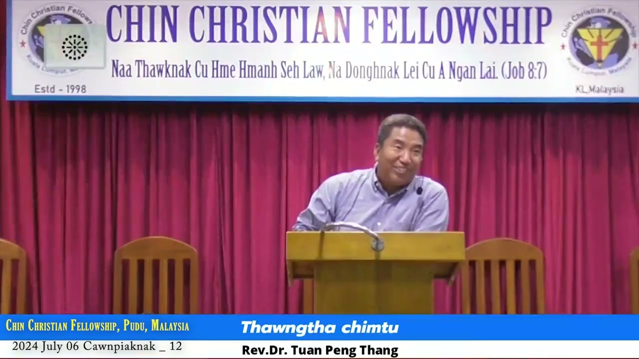 Rev. Dr. Joel Tuan Peng Thang (CCF Pudu, Malaysia) Crusade 2024 July 06 zaan 12nk