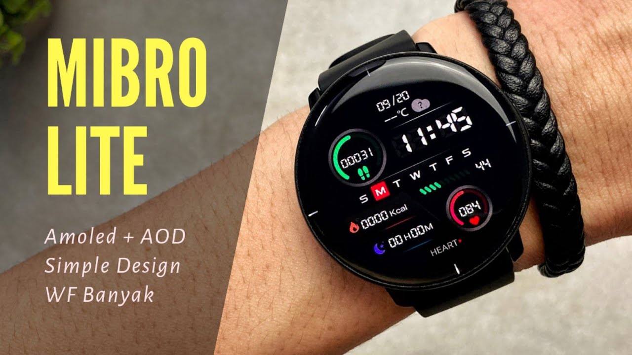 XIAOMI MIBRO LITE - SMARTWATCH AMOLED ALWAYS ON DISPLAY SIMPLE