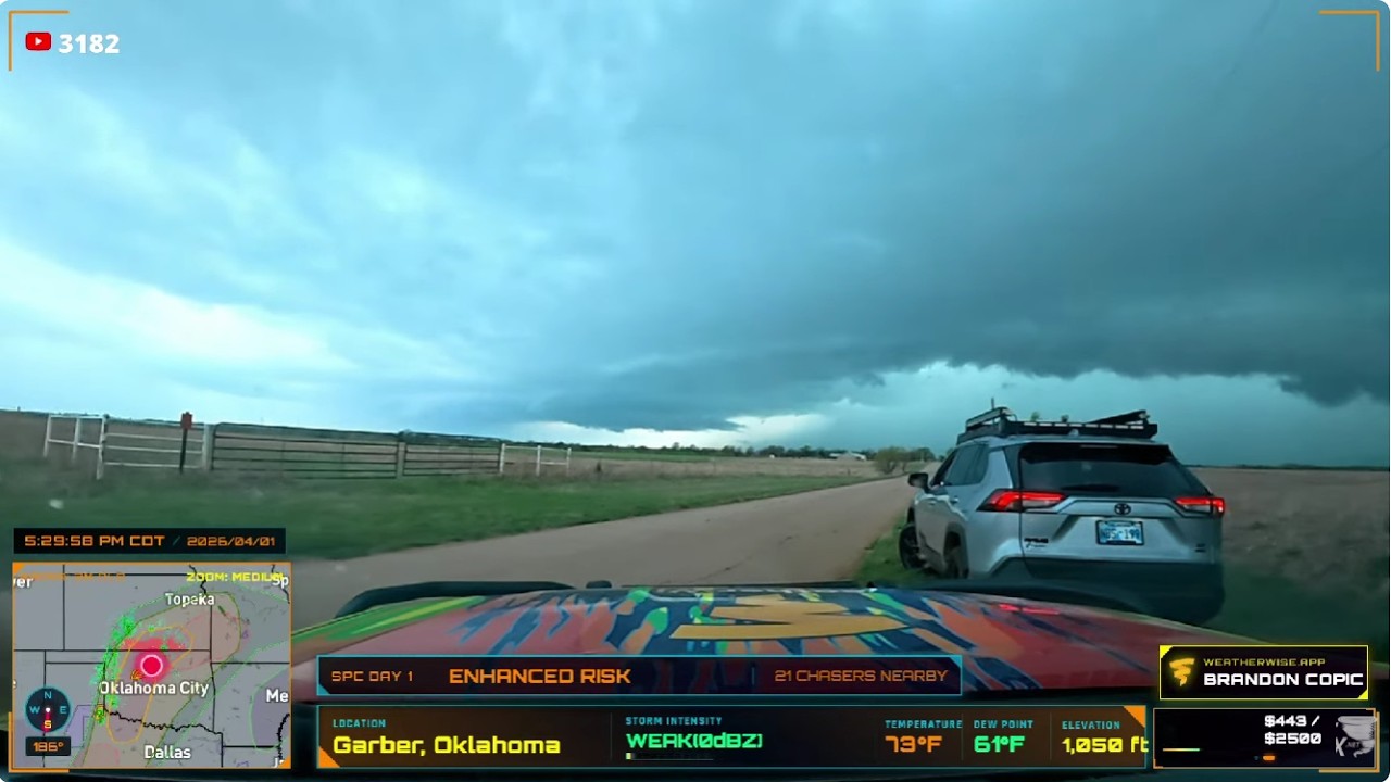 🔴LIVE Storm Chasing Tornado Threat in Kansas & Oklahoma 🌪️