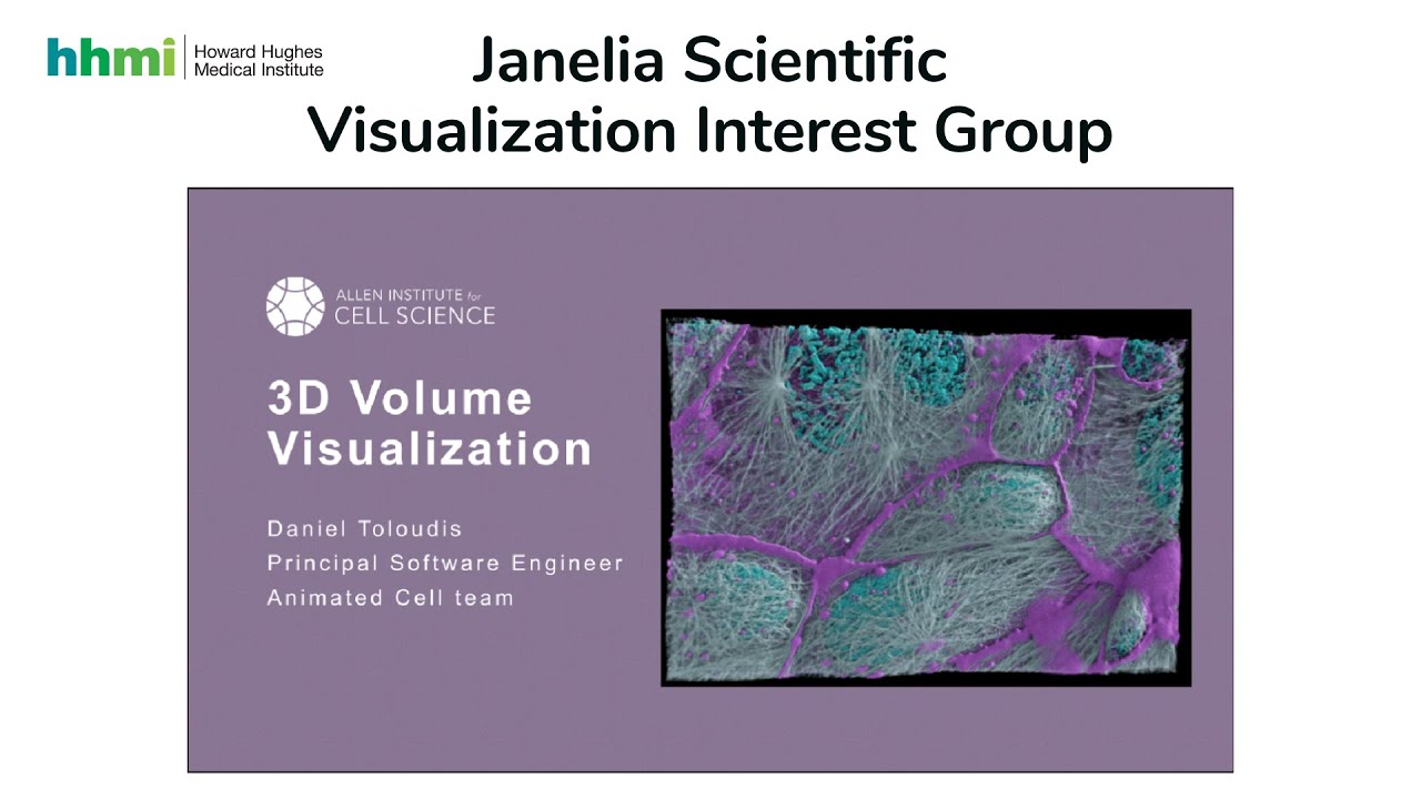 Sci Viz 2022-02-03: AGAVE 3d pathtrace image viewer (Dan Toloudis)