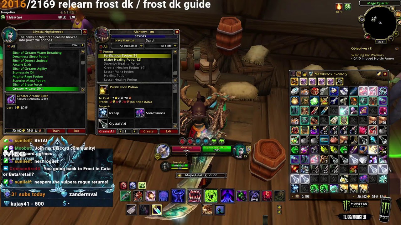 Cataclysm DK Raids then PvP
