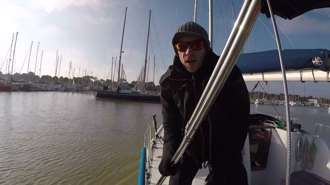 Manoeuvres de port en solo, accostage ponton et catway / Solo docking - Jan 2023