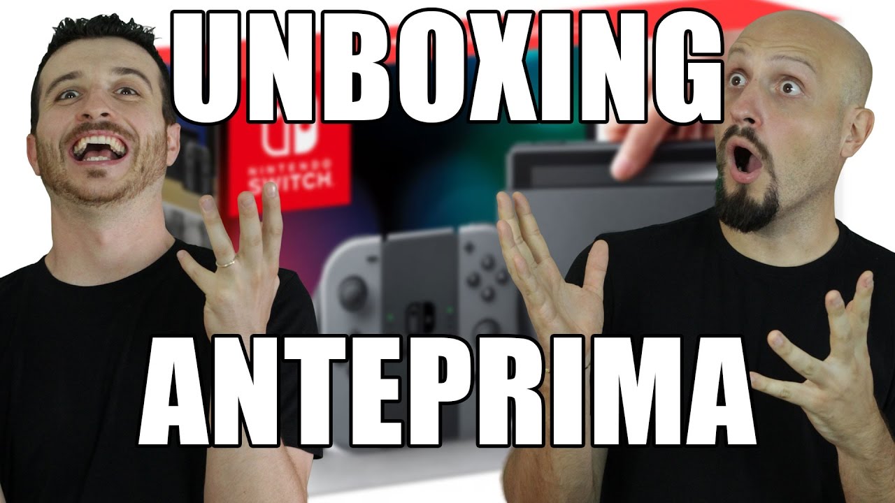 NINTENDO SWITCH UNBOXING