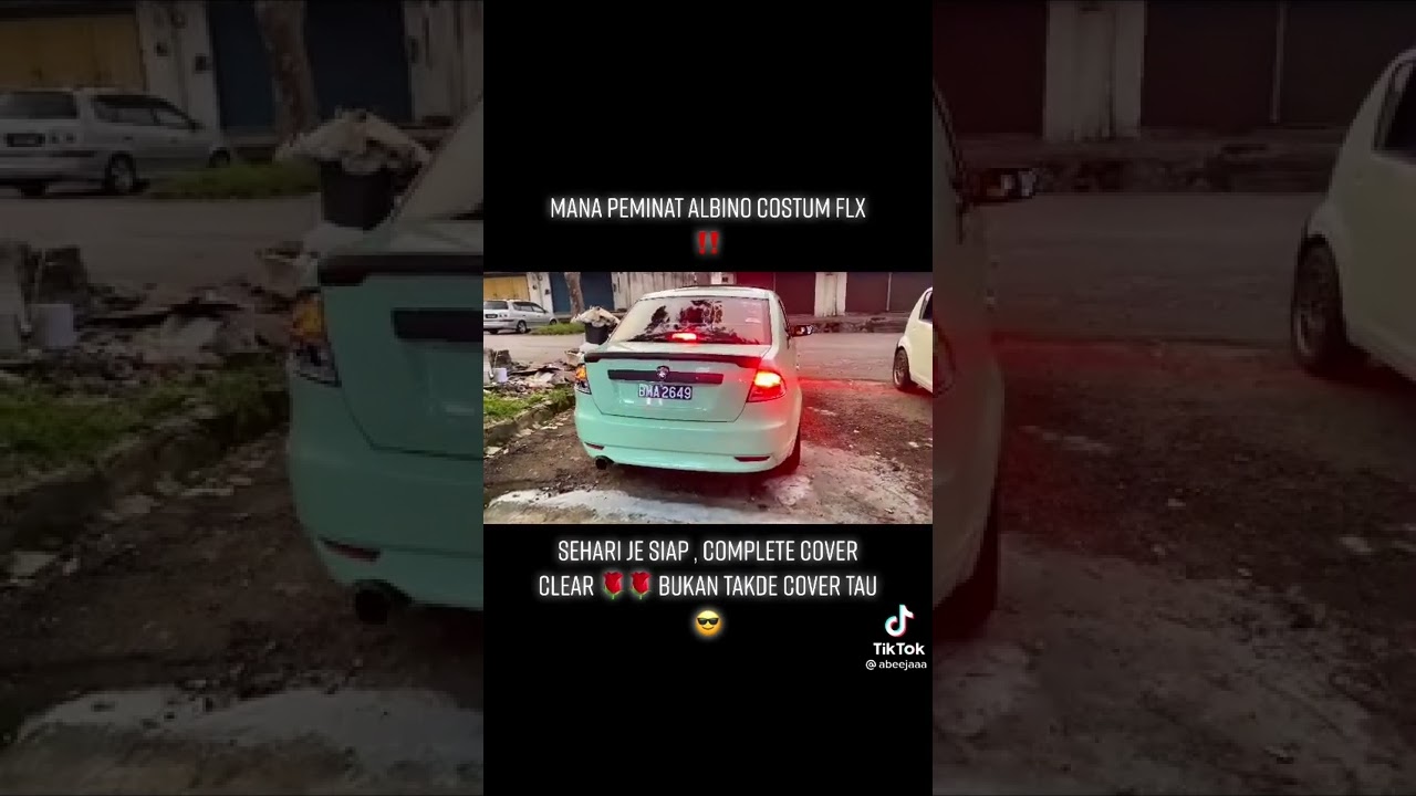 Proton Saga FLX make up