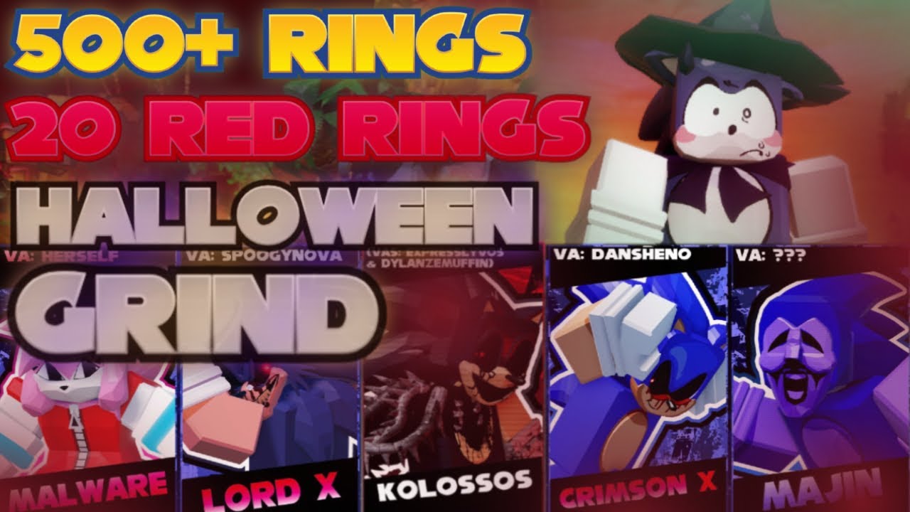SEGASonic: ORIGINS Quick Halloween Ring Grind - Green Hill Zone (READ PINNED!)