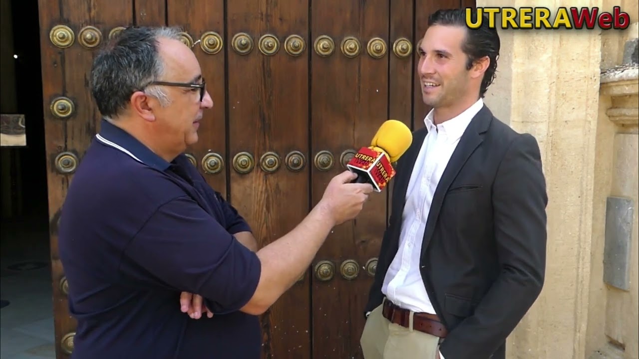 UTRERAWeb ENTREVISTA AL NOVILLERO CURRO DUR&Aacute;N TRAS SU TRIUNFO EN LA REAL MAESTRANZA DE SEVILLA