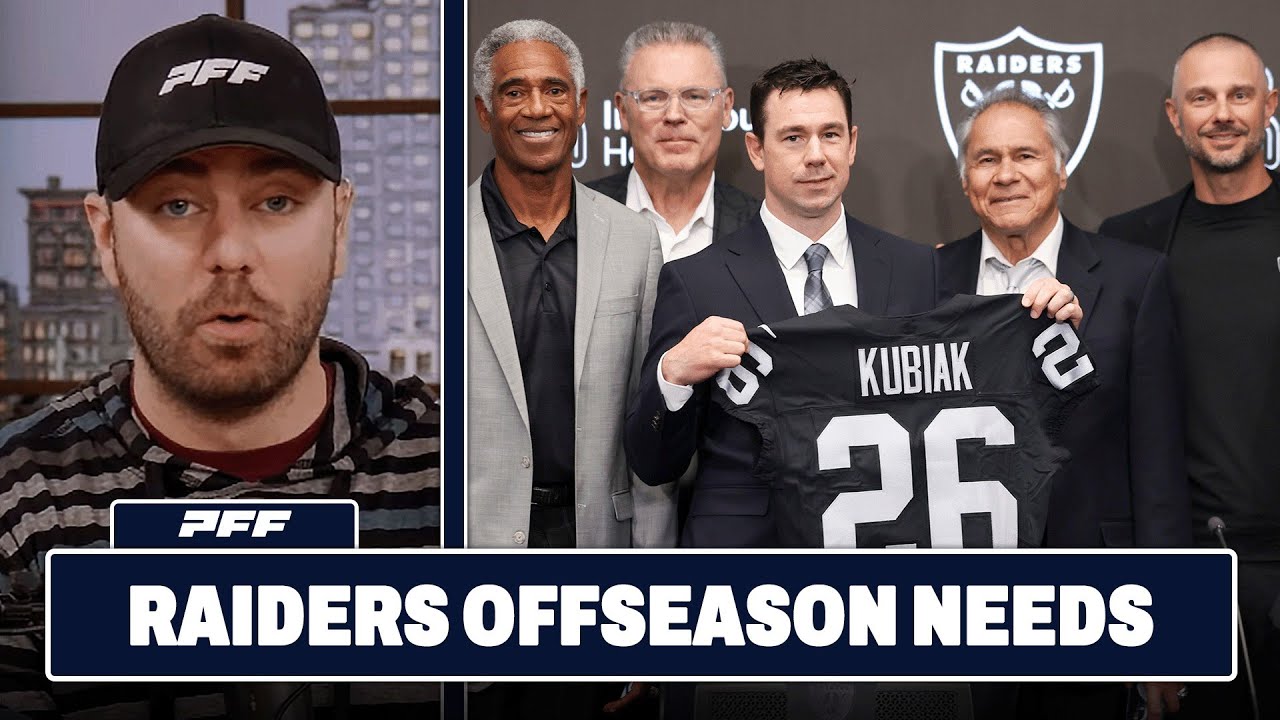 Las Vegas Raiders Offseason Team Needs! | PFF NFL Show