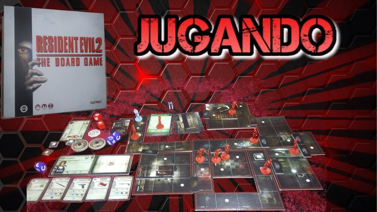 Jugando Resident Evil 2 the board game  Escenario 1A | Partida de Resident Evil 2