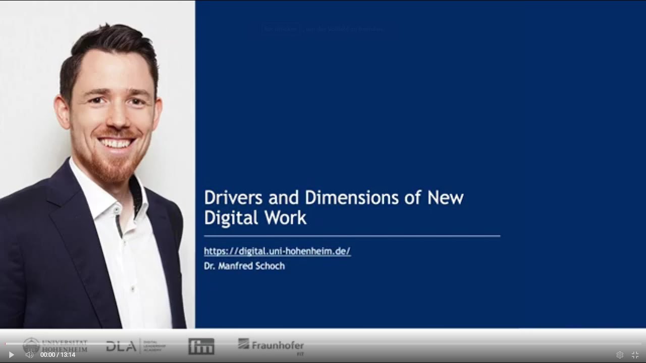 Drivers and Dimensions of New Digital Work (13:14 minutes)