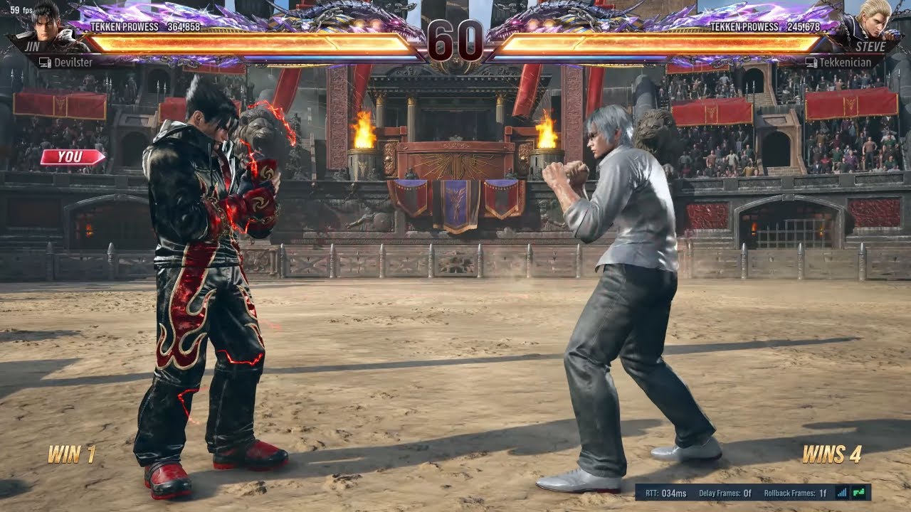 Tekken 8 | Nerfed Jin Vs Buffed Strong Steve Player!