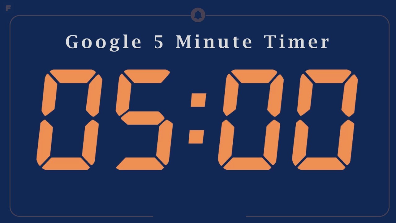 Google 5 Minute Timer