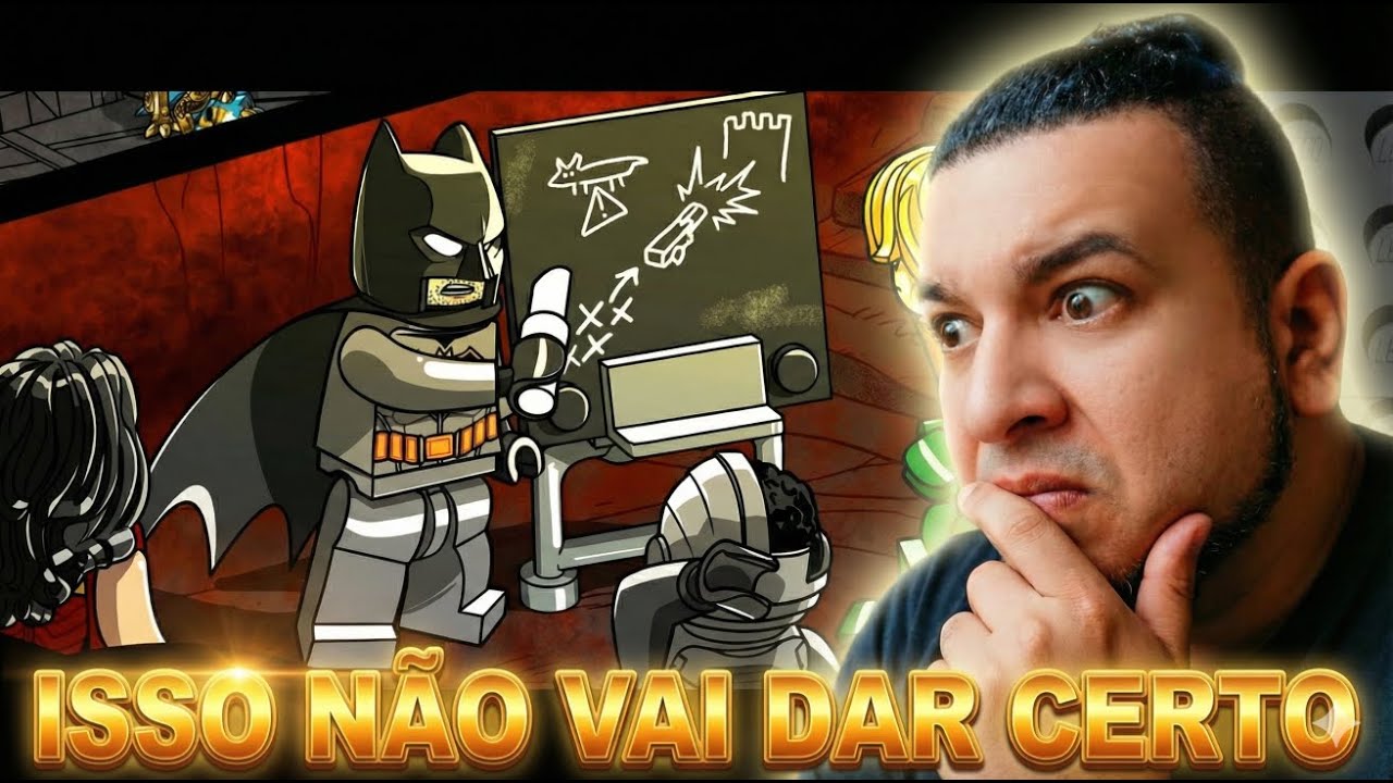 COMECEI UMA NOVA AVENTURA LEGO! 😱🧱LEGO SUPER VILÕES EPISODIO 20
