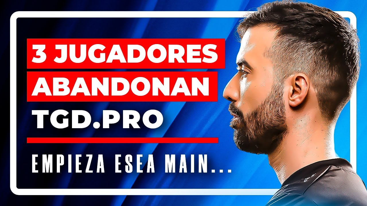 3 JUGADORES ABANDONAN TGD.PRO antes de ESEA MAIN