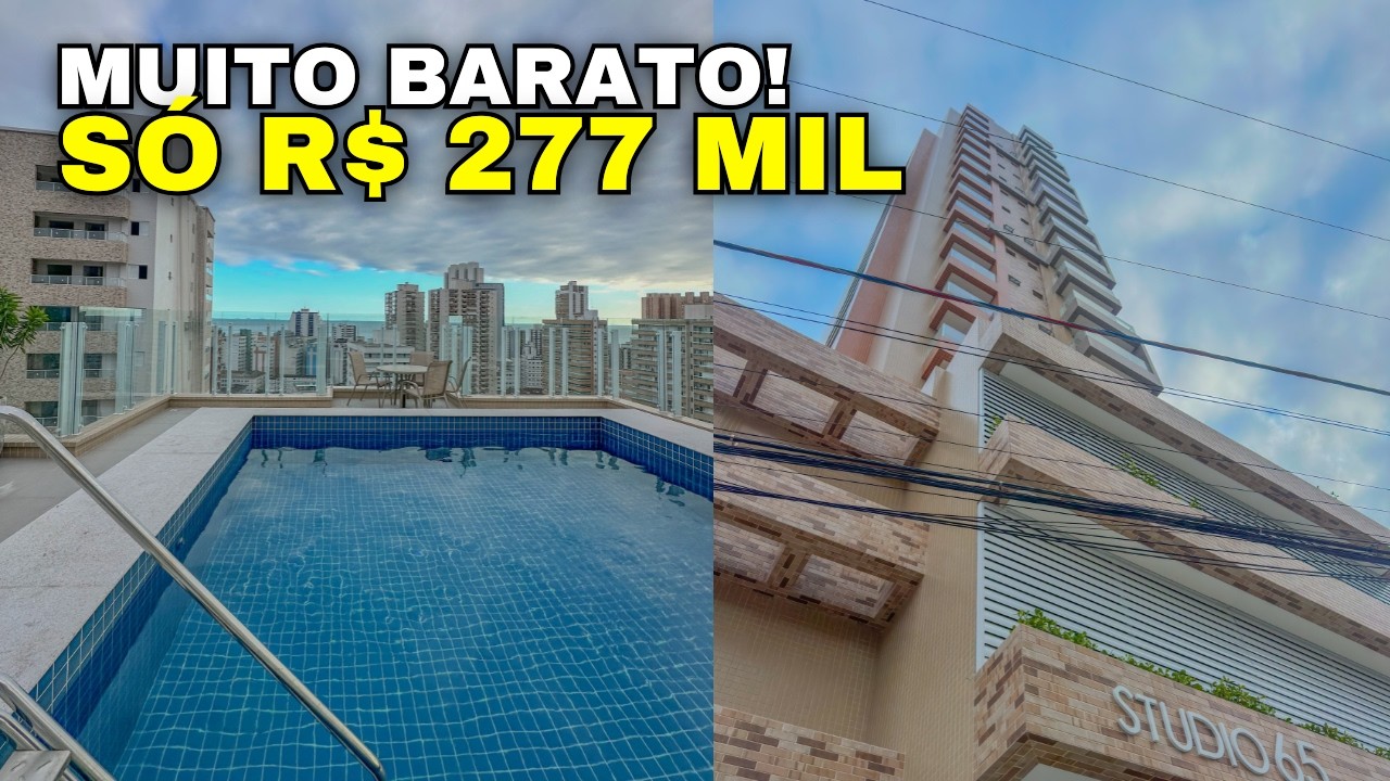 ❌VENDIDO! ❌ APARTAMENTO NOVO e BARATO, em PRAIA GRANDE - SP