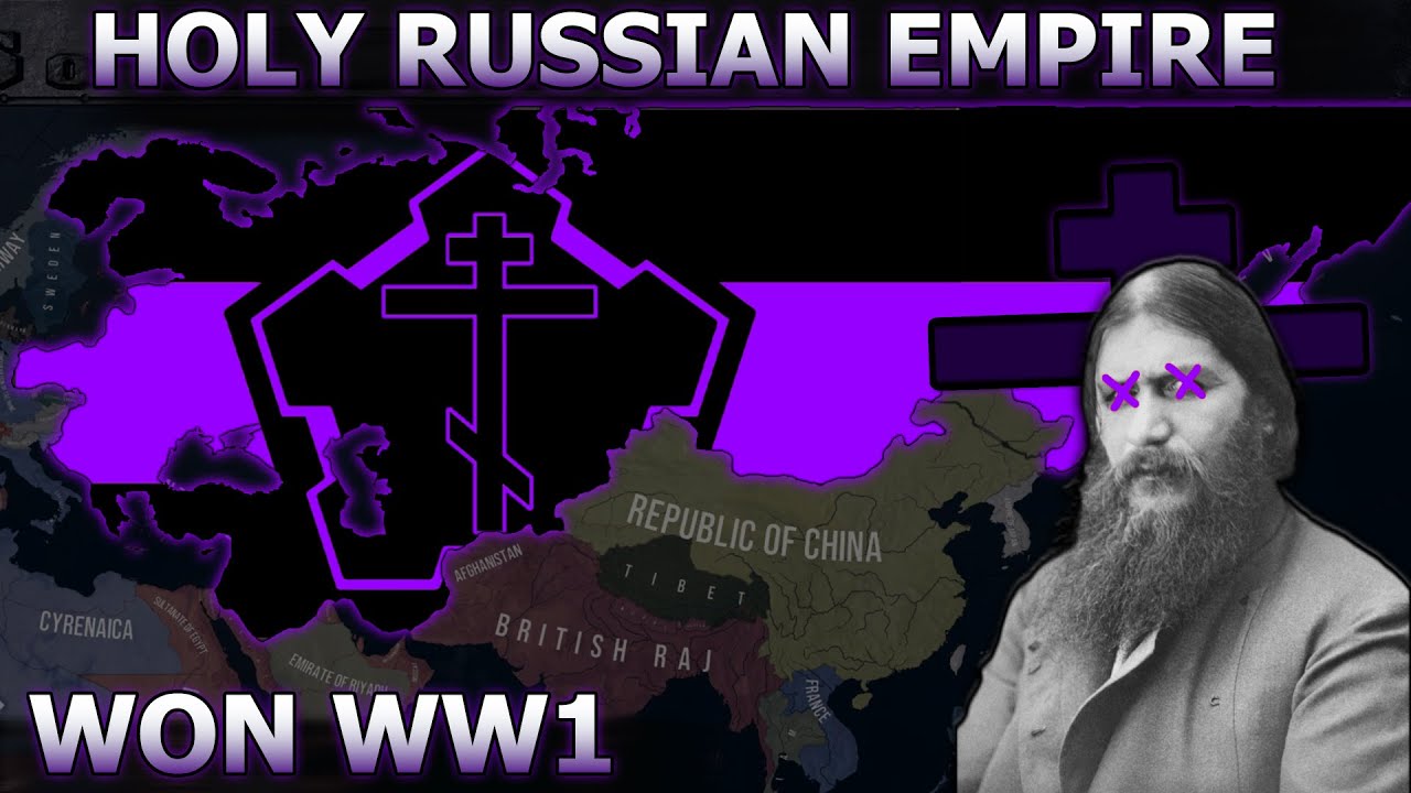 WW2 But Orthodox Church won The WW1 - HOI4 Timelapse