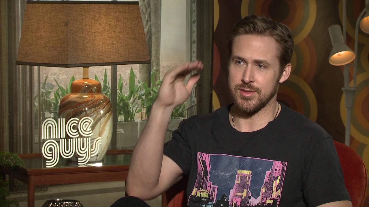 The Nice Guys: Ryan Gosling Official Movie Interview | ScreenSlam