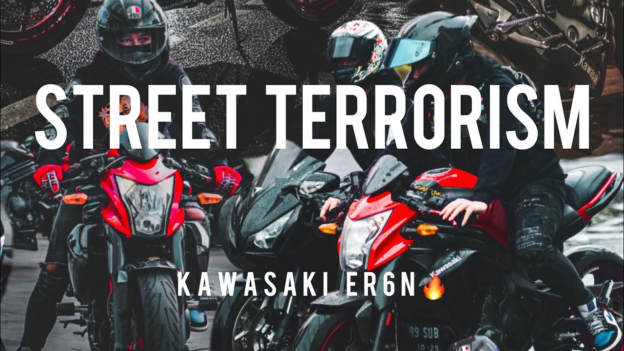 STREET TERRORISM🔥| ER6N (Akrapovic Exhaust Full System)