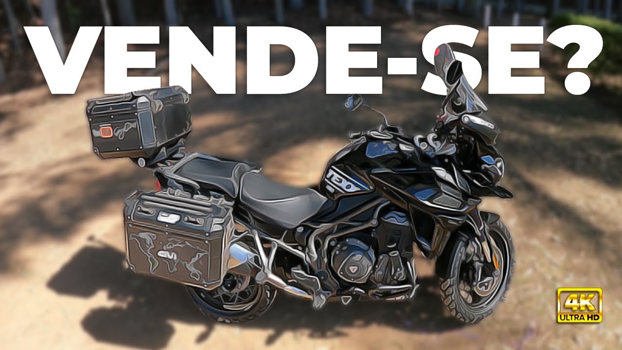 VENDE-SE TIGER 1200 POUCO USO e ÚNICO DONO - Guga Dias