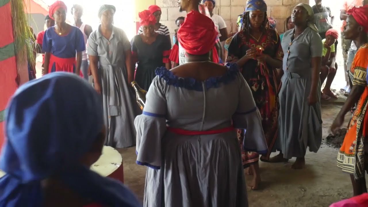 Sanpwèl, petro, men kijan nou salye lwa nou nan leogane