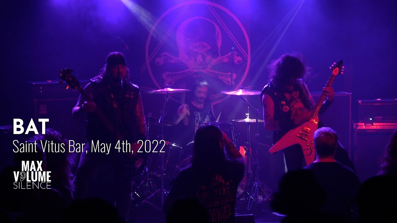 BAT live at Saint Vitus Bar, May 4th, 2022 (FULL SET)