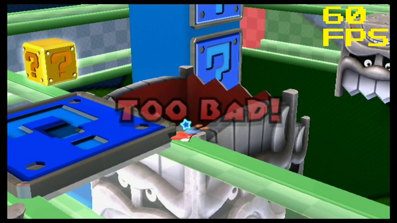83. [60 FPS] The Flipswitch Chain - Toy Time Galaxy - Super Mario Galaxy