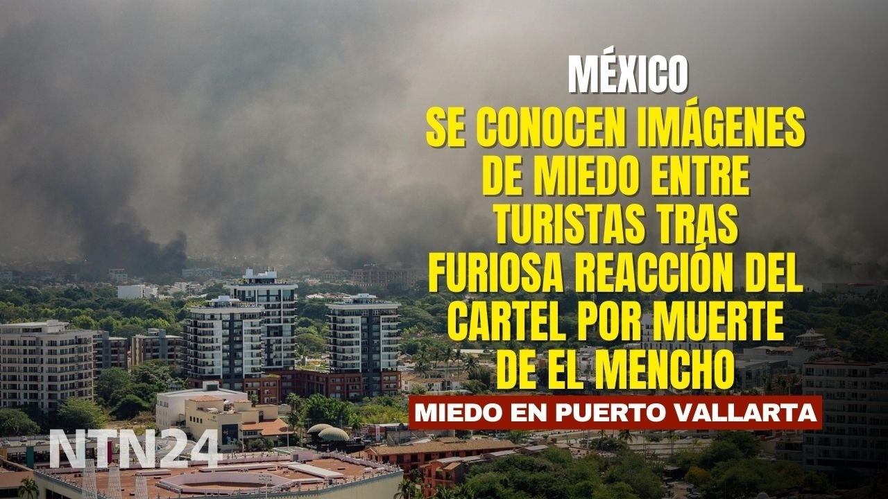 Se conocen imágenes de miedo entre turistas tras furiosa reacción del cartel por muerte de El Mencho