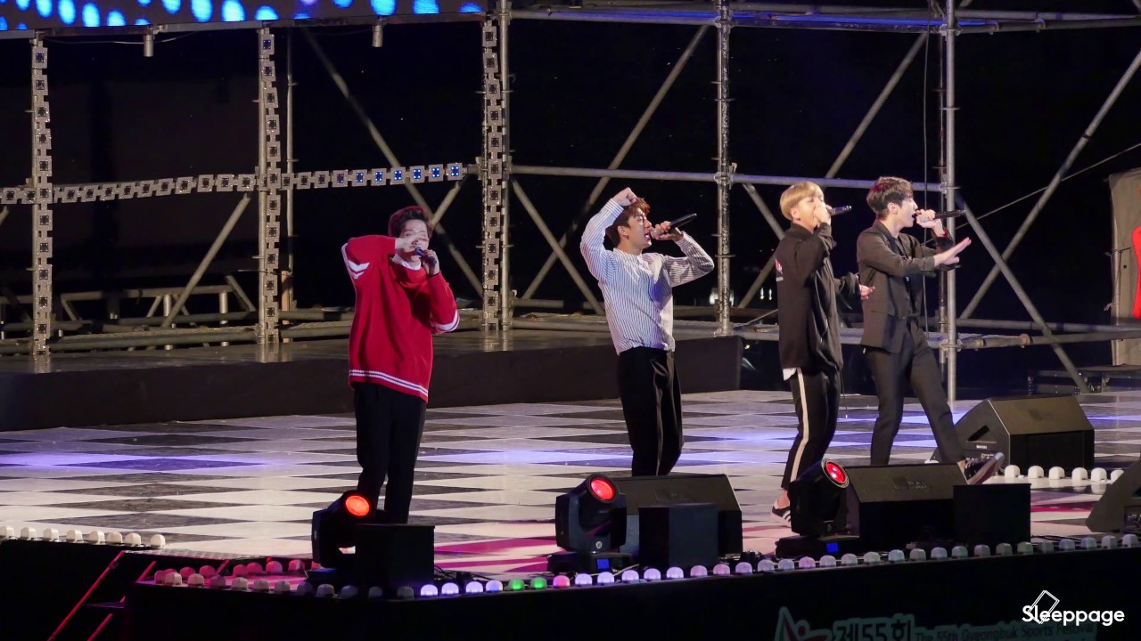 [4K] 170501 비원에이포 B1A4 FULL CAM @ 영천경북도민체육대회