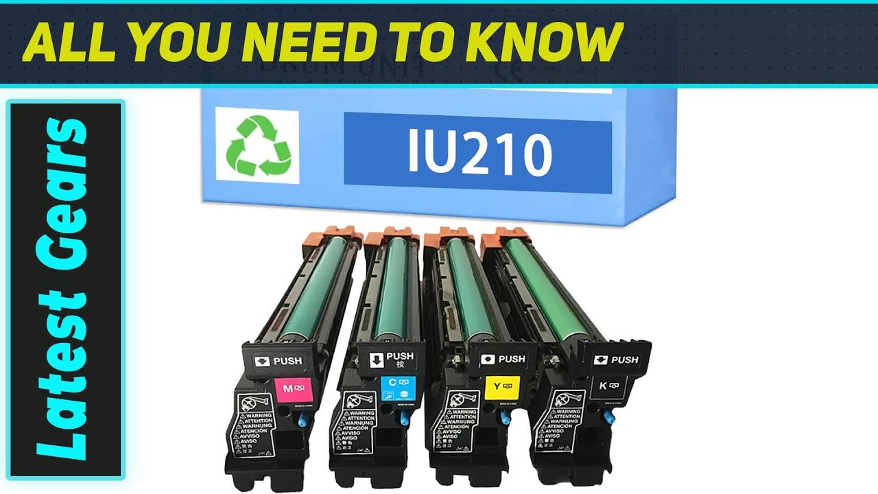 GOOSKD IU210 Drum Kit: Smart Choice for Bizhub C240 C250 C252 Printing