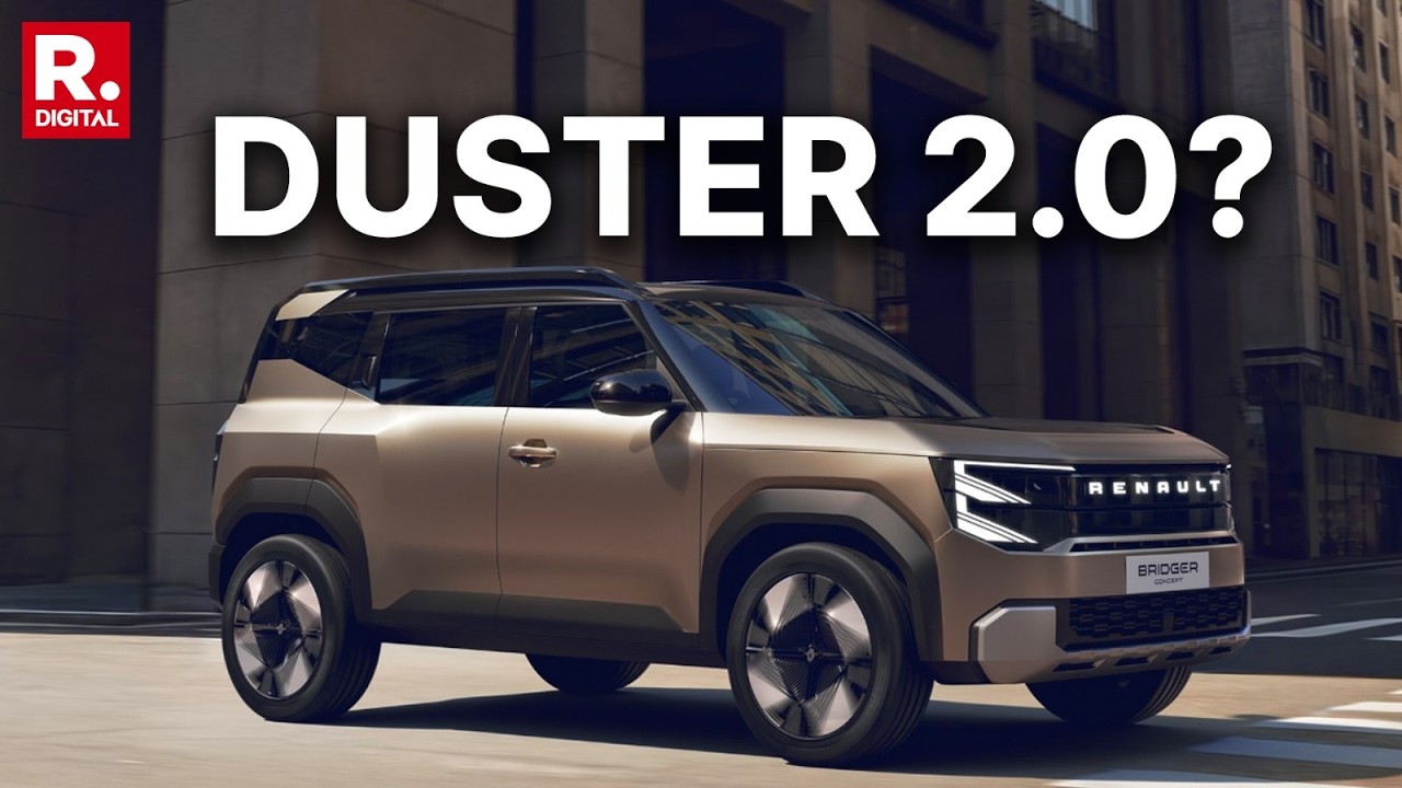 Первый взгляд на концепт Renault Bridger | Новый субкомпактный внедорожник, который составит конк...