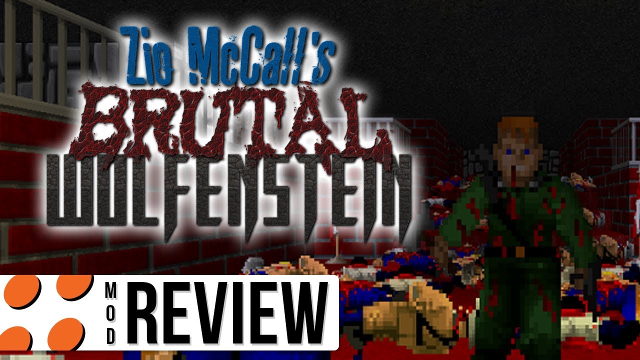 Видеообзор Brutal Wolfenstein 3D