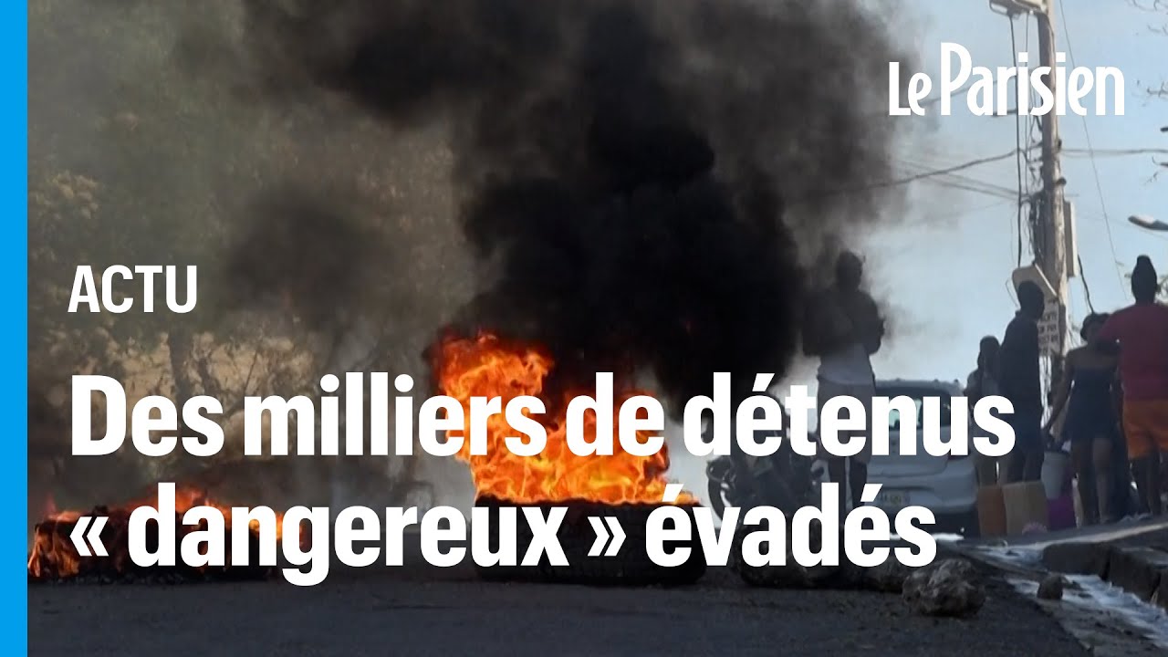 Haïti : des milliers de détenus s'évadent après l'assaut de gangs sur la prison