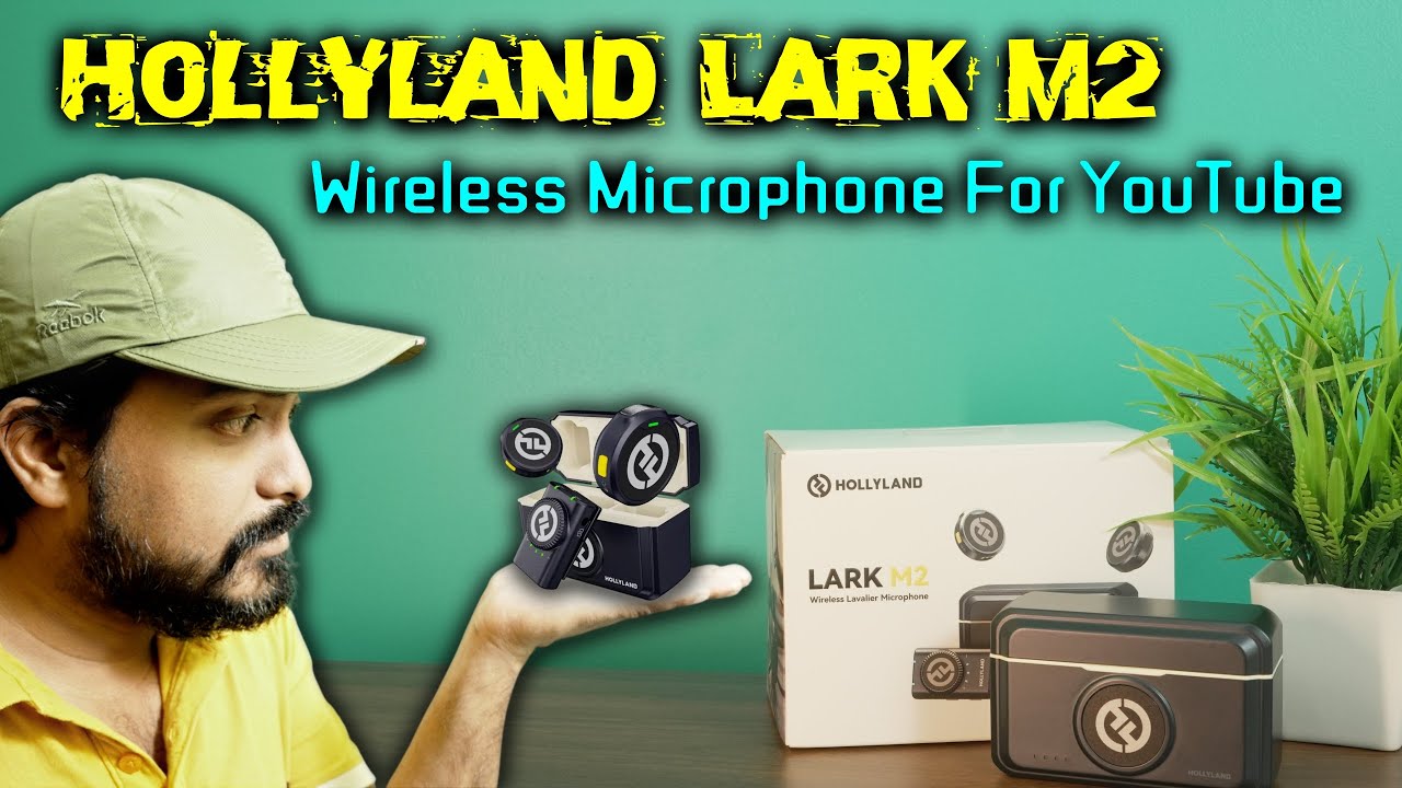 Hollyland Lark M2- Small Compact Wireless Microphone For YouTube Videos | The Passionate Geek |