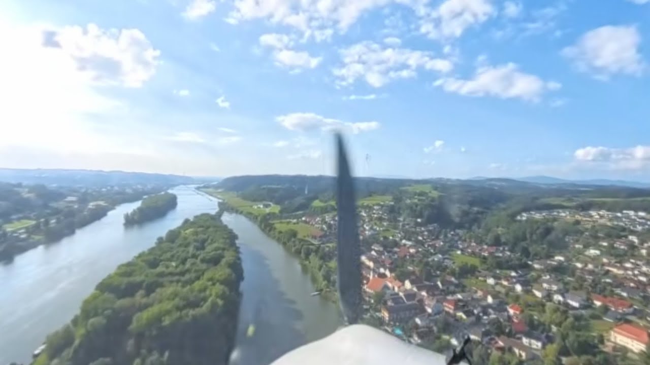 Flug nach Vilshofen an der Donau - EDPK nach EDMV