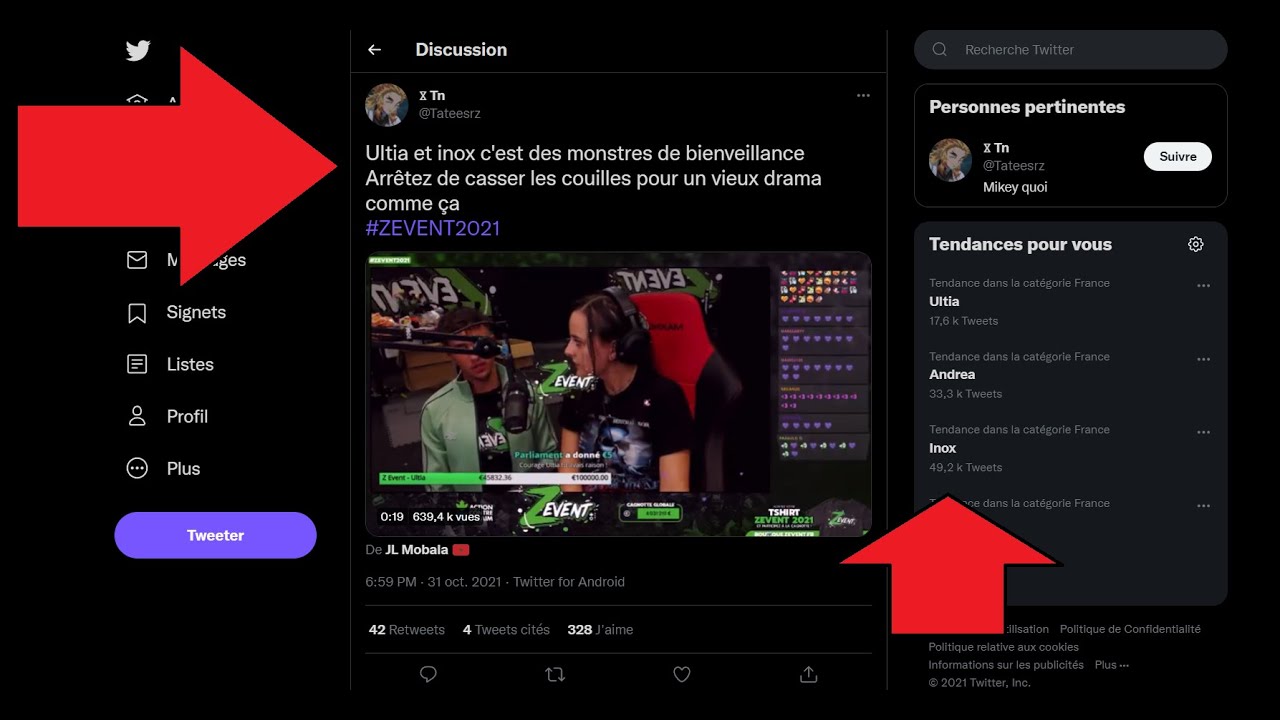 DRAMA AVEC  INOXTAG ET ULTIA AU ZEVENT IL S'EXCUSE EXPLICATION