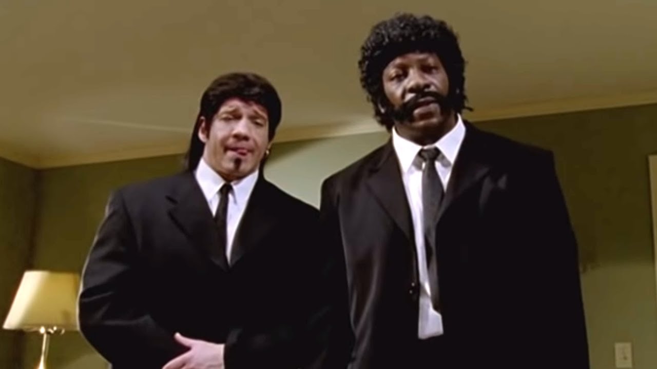 Eddie Guerrero and Booker T do their best 