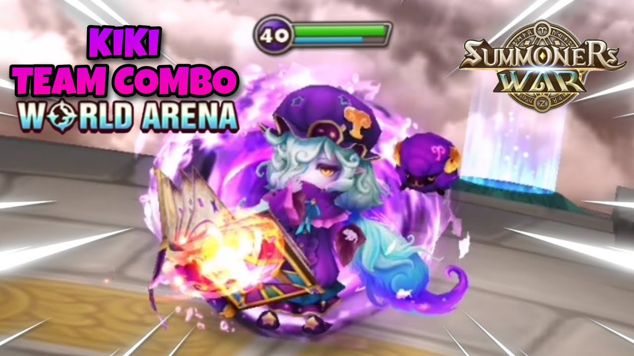 Kiki Team Combo in World Arena Ep. 3 - Summoners War