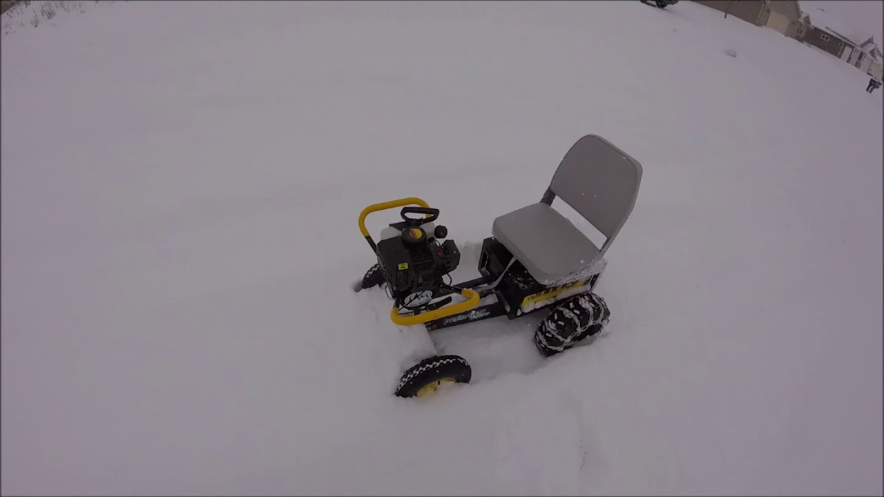 Testing the Predator 1900 Ice Auger Machine to it's limits