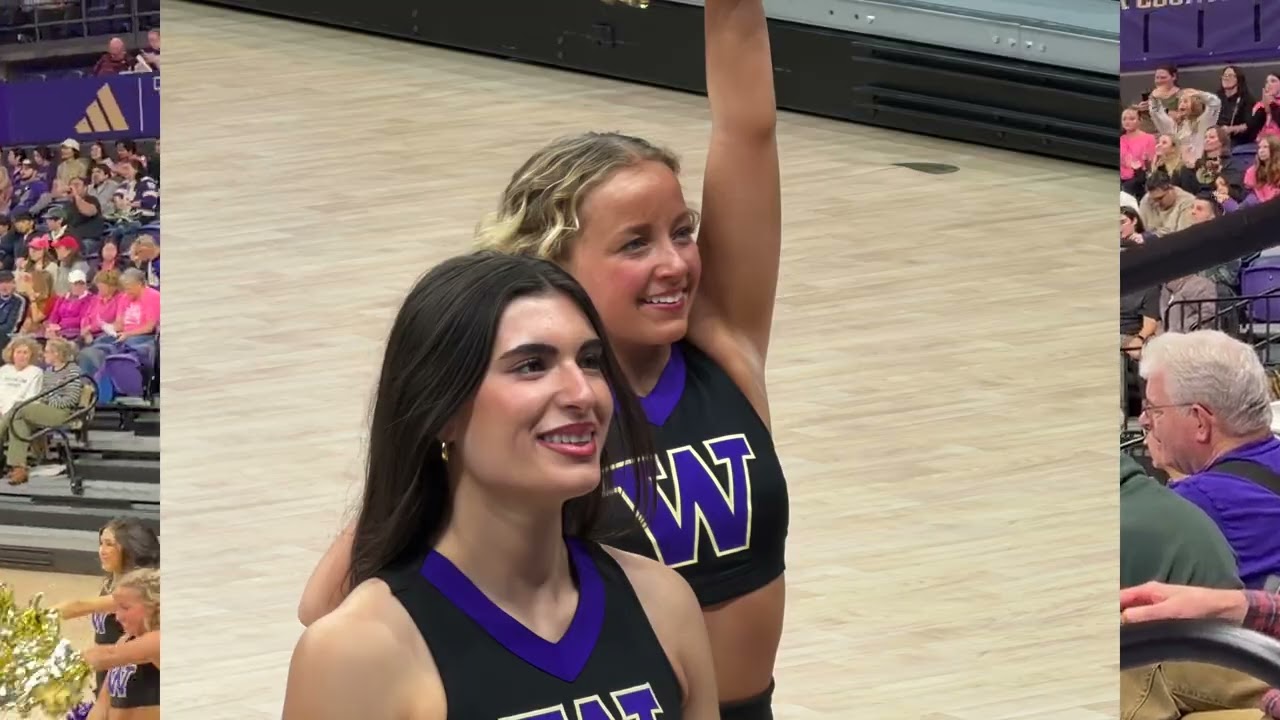 Husky Volleyball  (Band) vs Wisconsin 10-24-2025