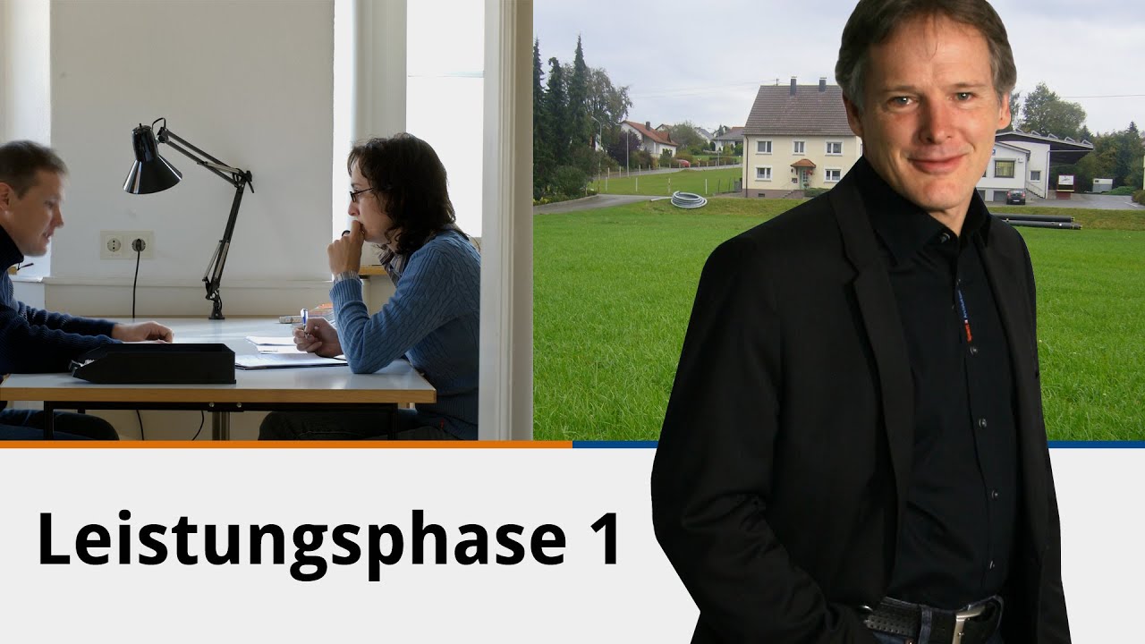 Live am Bau: Leistungsphase 1