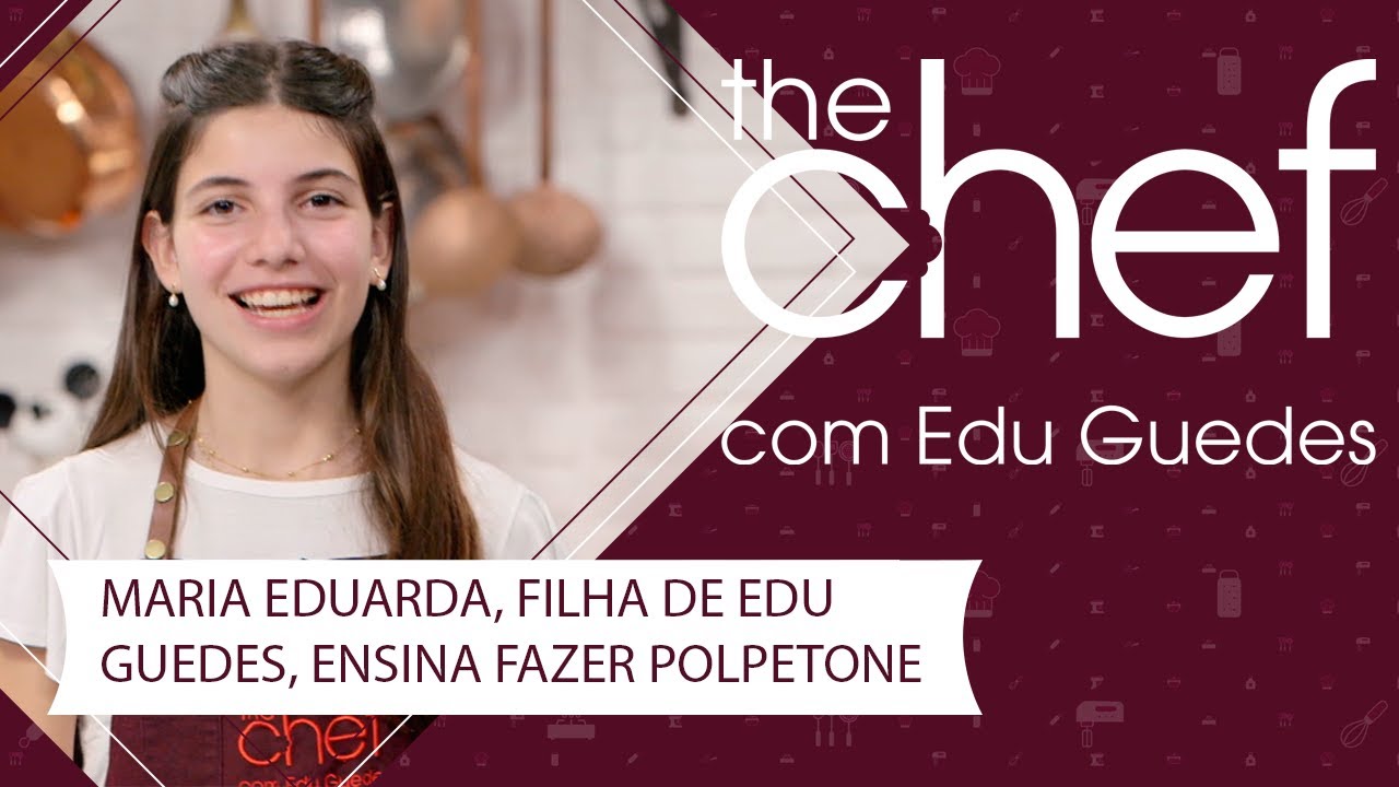 Filha de Edu Guedes ensina a fazer polpetone | THE CHEF