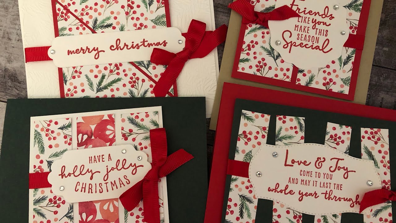 6x6 One Sheet Wonder - Painted Christmas Suite