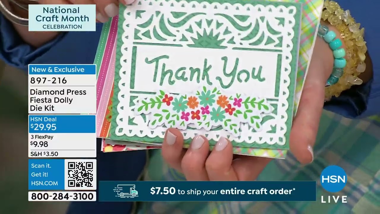 Diamond Press Fiesta Dolly Die Kit