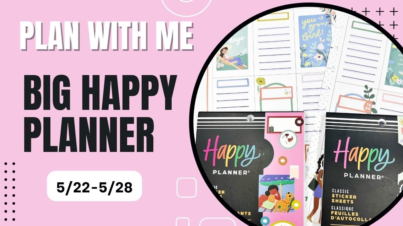 PLAN WITH ME | BIG HAPPY PLANNER