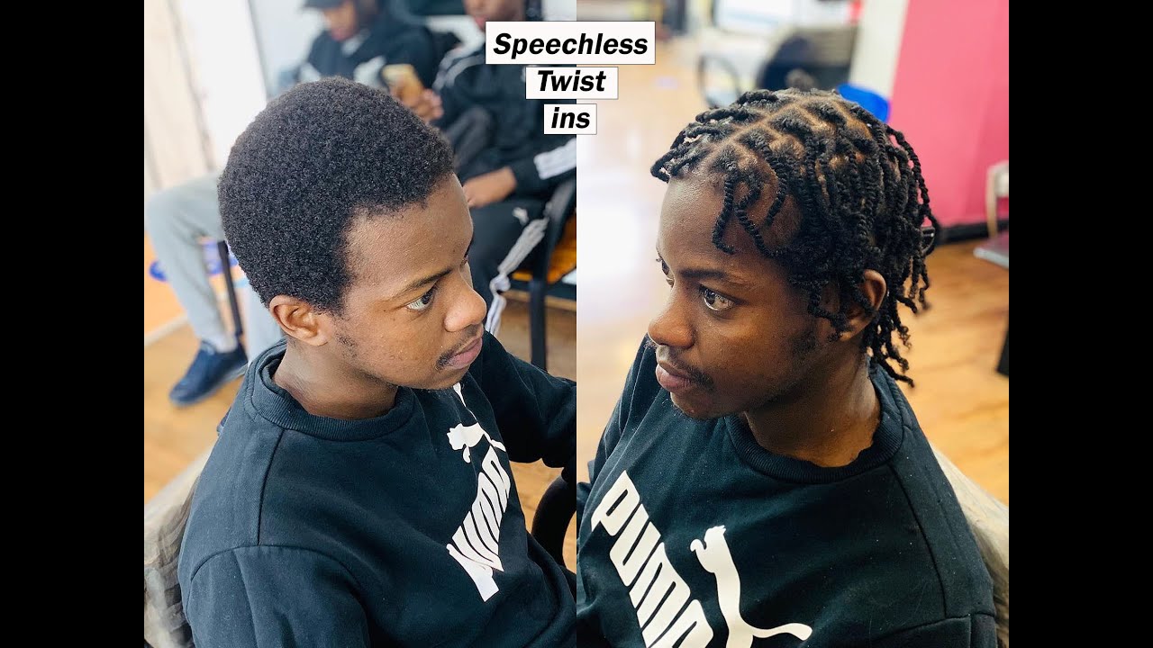 BEST BEGINNERS TUTORIAL ON HOW TO DOUBLE STRAND TWIST ON VERY SHORT HAIR WITH EXTENSIONS