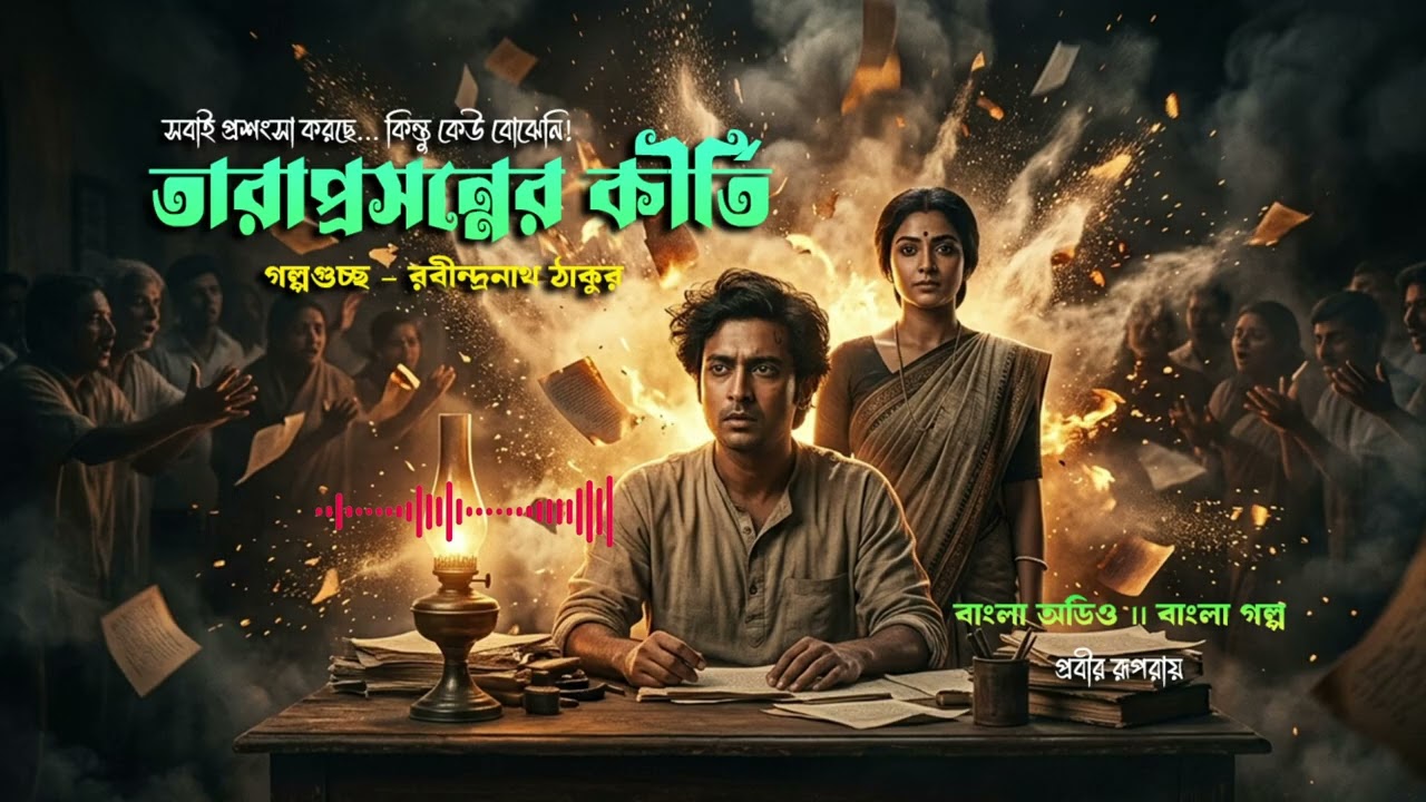 সবাই প্রশংসা করছে…  | তারাপ্রসন্নের কীর্তি | Rabindranath Tagore Story | Golper Jagat