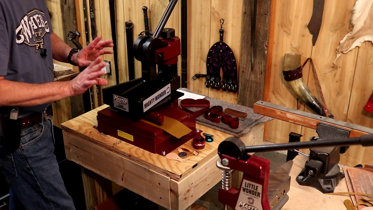 The Leather Element: Master Tools Mighty Wonder 4 Ton Clicker