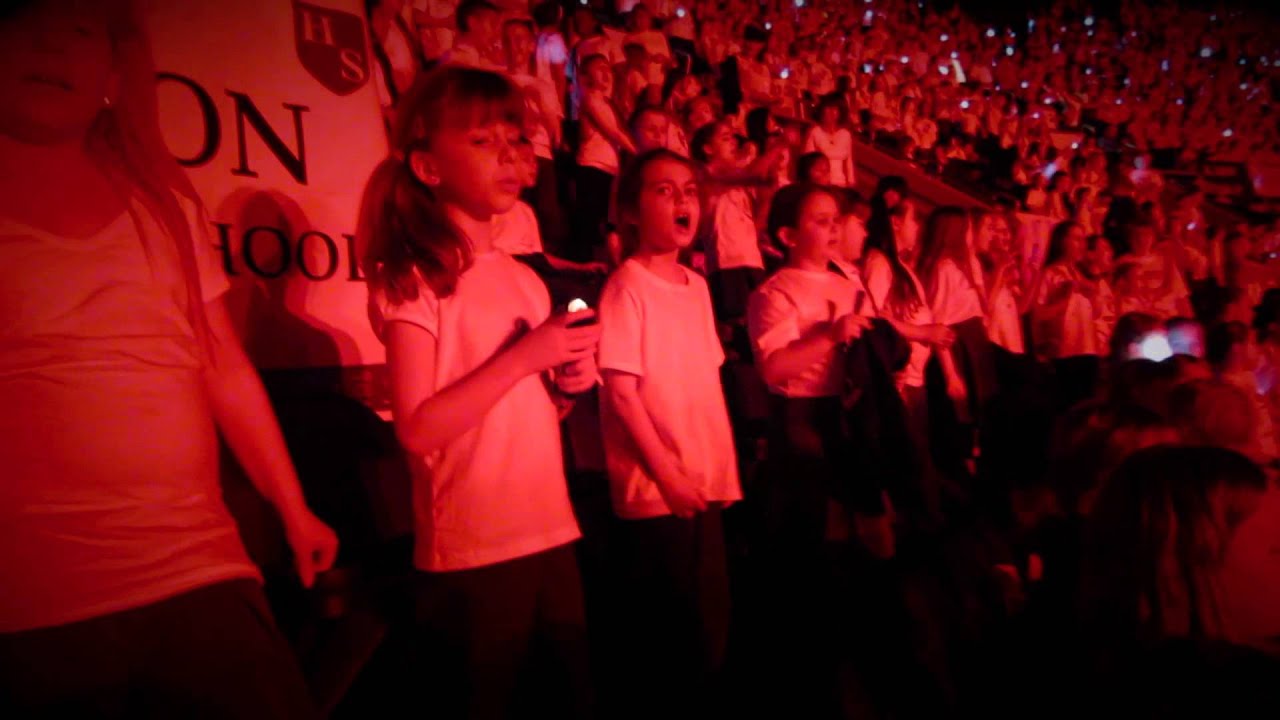 Hacton School Choir at Young Voices 2014