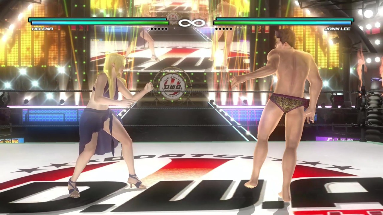 DEAD OR ALIVE 5 - Helena & Rachel VS Jann Lee & Zack - Tag Team Matches
