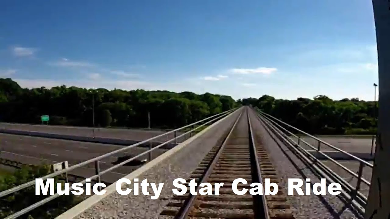 Music City Star Cab Car Video - Nashville and Eastern Railroad - 2014