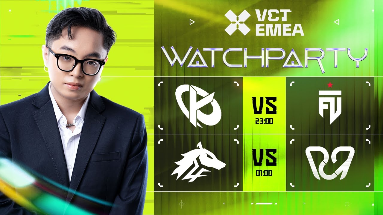 🔴FUT vs. KC; ULF vs. PCF - VCT 2026: EMEA KICKOFF | TÌM 2 ĐỘI BỊ LOẠI TẠI EMEA! #vctwatchparty